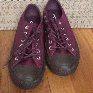 Converse leather sneakers